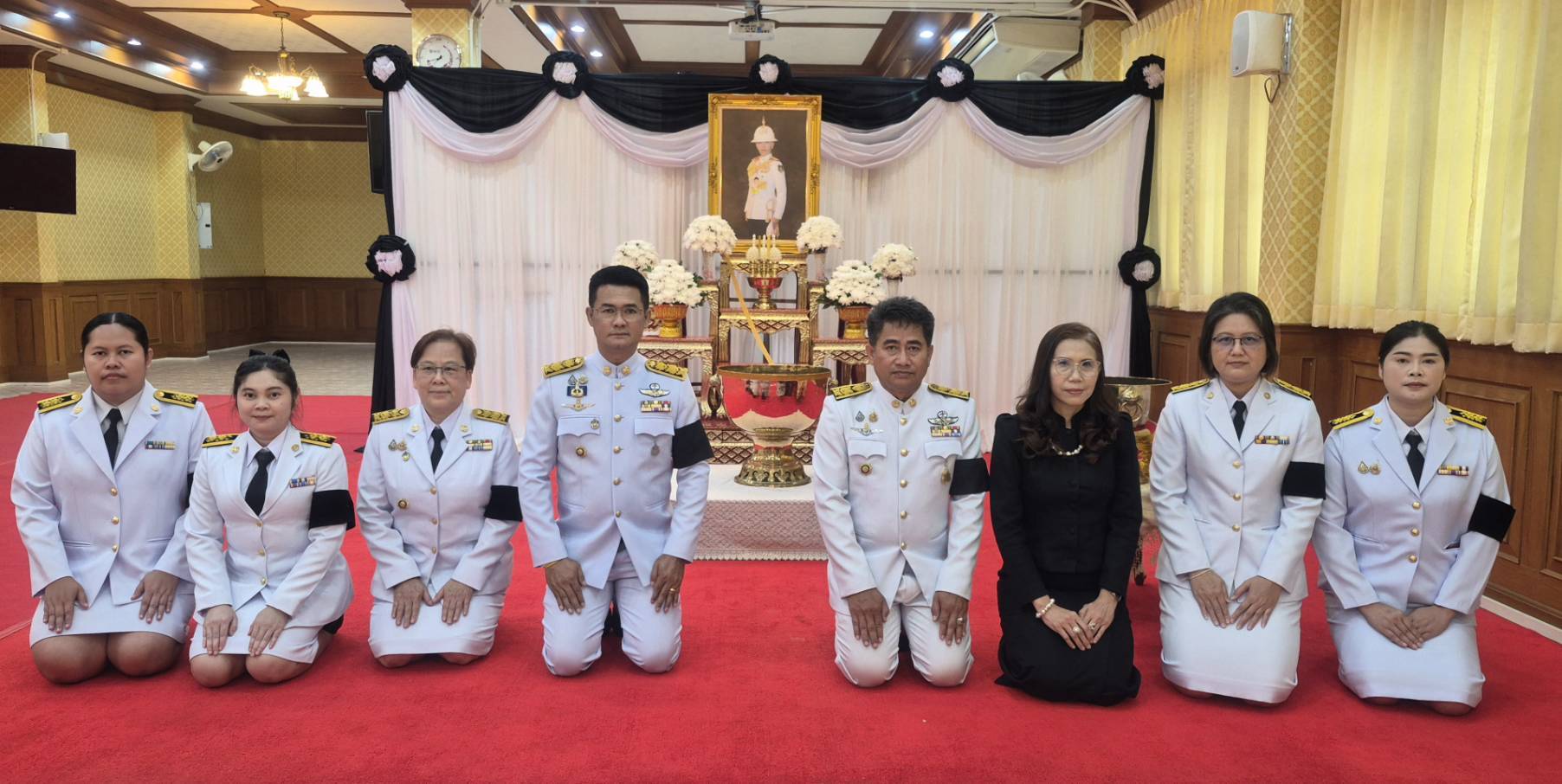 🐲พช.นครสวรรรค์ ร่วมพิธีถวายน้ำสรงพระศพเบื้องหน้าพระรูปสมเด็จพระเจ้าลูกเธอ เจ้าฟ้าพัชรกิติยาภา นเรนทิราเทพยวดี กรมหลวงราชสาริณีสิริพัชร มหาวัชรราชธิดา 🖤